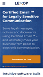 Mobile Screenshot of lexop.com