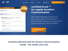 Tablet Screenshot of lexop.com
